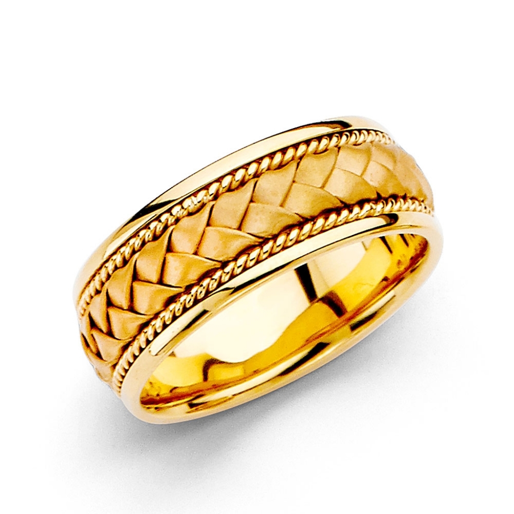 14kt Real Gold Wedding Band